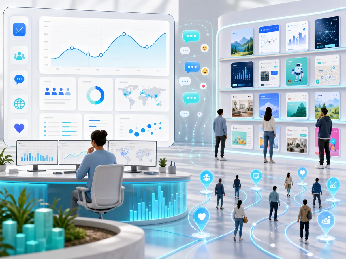 Monitoring public AI-built apps with feedback and usage signals